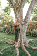 Legging Basic Labyrinth Green