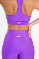 Racerback Bra Royal Purple