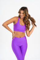 Racerback Bra Royal Purple