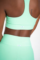 New Racerback Bra Mint Green