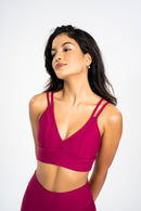 New Double Strap Bra Pandora Red