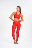 Legging Basic Red Apple