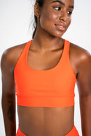 Racerback Bra Tangerine