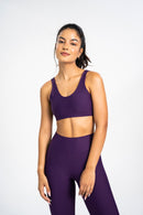 Legging Basic Violet Eggplant