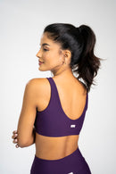 Basic Bra Violet Eggplant
