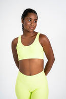 Basic Bra Lime Green