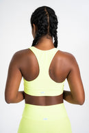 Racerback Bra Lime Green