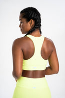 Racerback Bra Lime Green