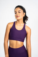 Basic Bra Violet Eggplant