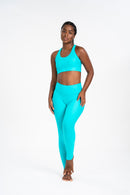 New Racerback Bra Teal