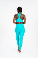 New Racerback Bra Teal