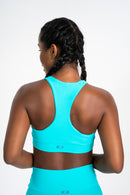 New Racerback Bra Teal