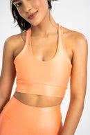 Racerback Bra Papaya