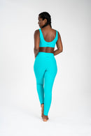 New Legging Basic Teal