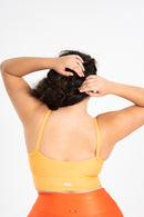 Thin Strap Sports Bra Apricot