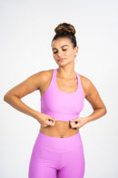 Racerback Bra Lilac