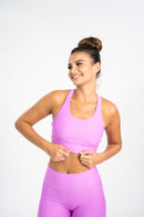 Racerback Bra Lilac