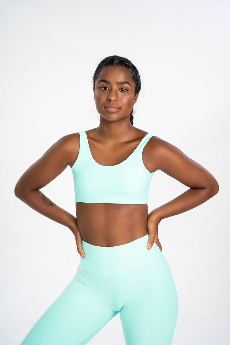 Basic Bra Aquamarine