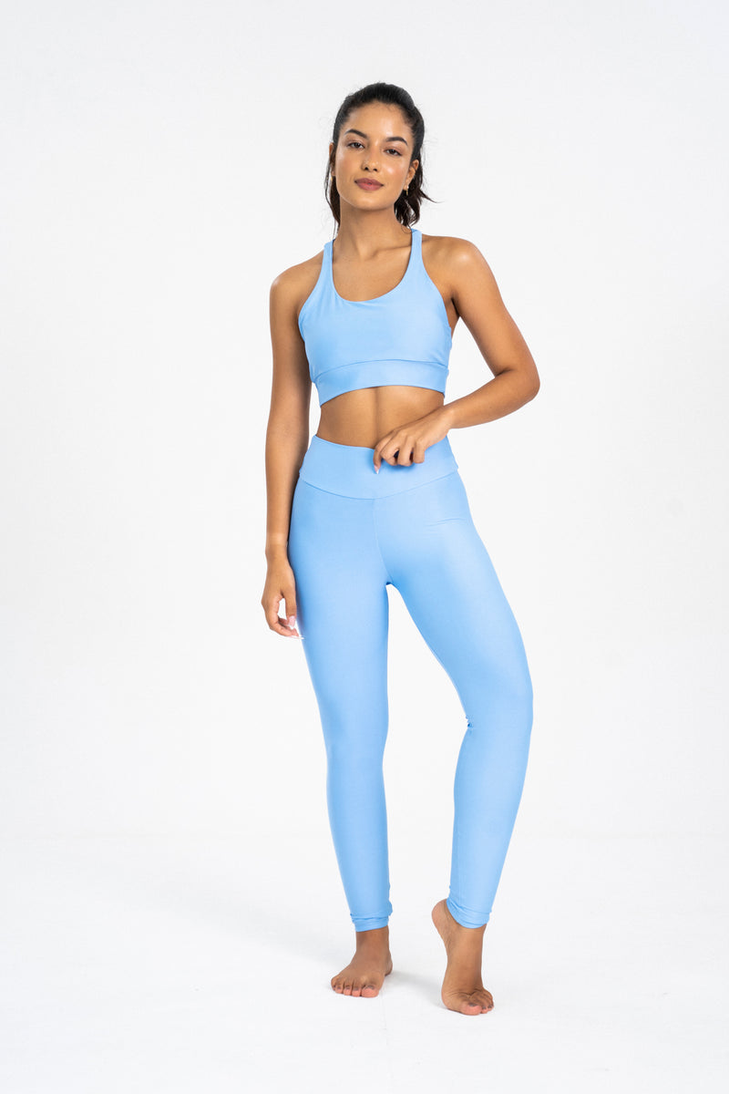 Legging Basic Baby Blue