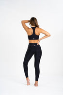 Racerback Bra Black - JGeofitwear