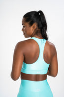 Racerback Bra Tiffany Green