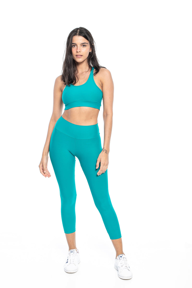 Agatha Teal - Legging - JGeofitwear